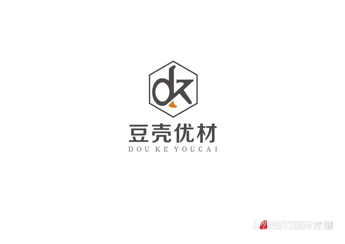 中通節(jié)能建材豆殼優(yōu)材簡約LOGO設計