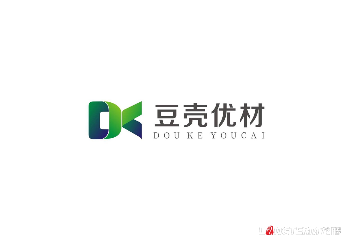 中通節(jié)能建材豆殼優(yōu)材簡約LOGO設計